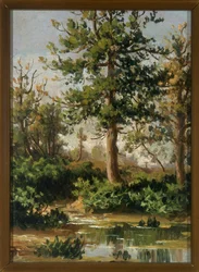 A Brook Among the Greenery